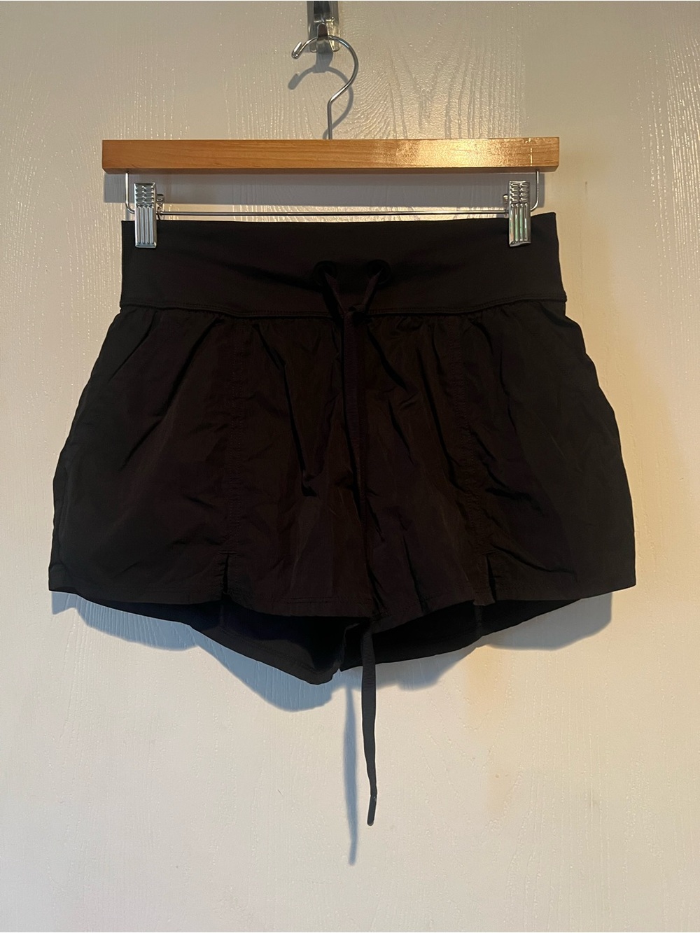 Aerie Offline The Hugger Home Run Shorts Black Lined Women Sz Small